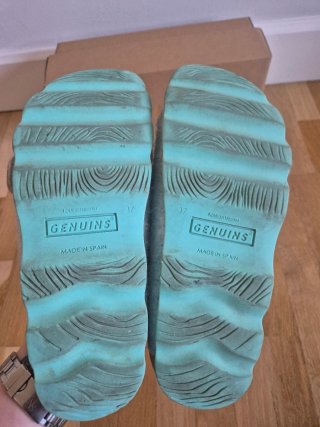 Genuins Sandalias Grises Talla 37