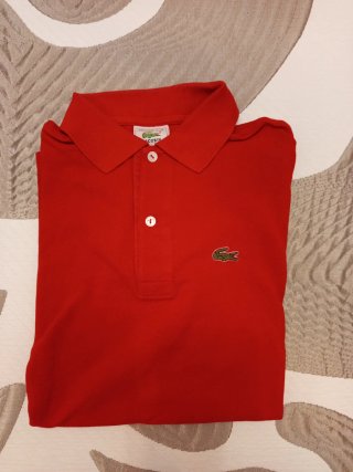 Polo Lacoste Rojo