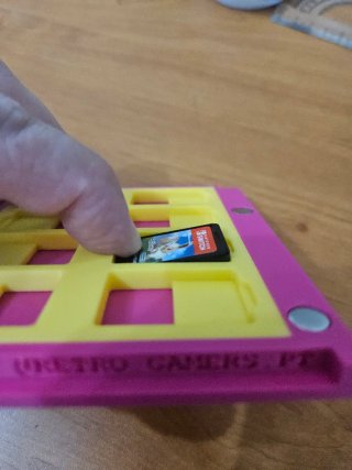 Cartucho Gameboy porta jogos switch 3D