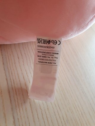 Peluche Pinguino Rosa Morbido