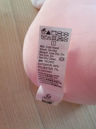 Peluche Pinguino Rosa Morbido