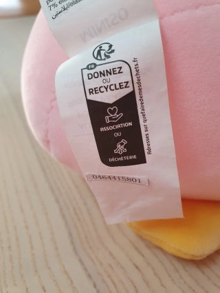 Peluche Pinguino Rosa Morbido