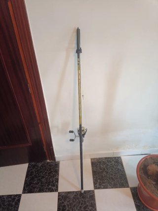Caña de pesca telescópica de carbono