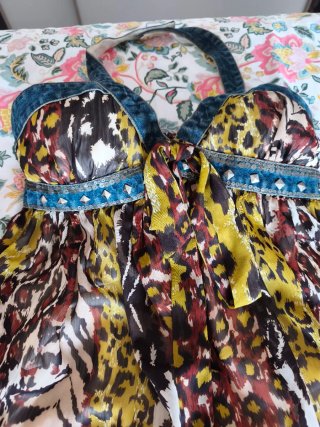 Vestido Verano Mujer Estampado Animal