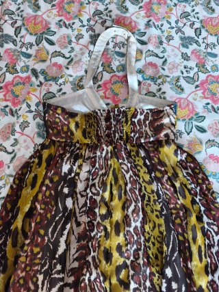 Vestido Verano Mujer Estampado Animal