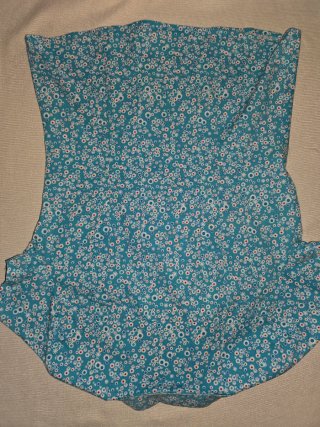 Camisa Fresh Made T.36 Manga Corta Turquesa