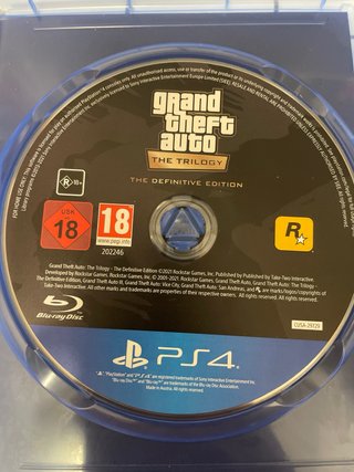 GTA Trilogy Definitive Edition PS4 precintado