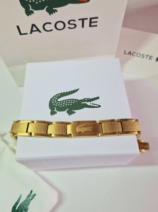 Pulsera  Lacoste Dorada