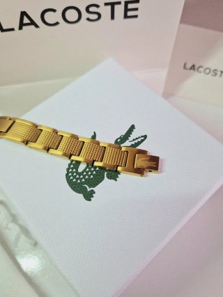 Pulsera  Lacoste Dorada