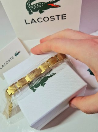 Pulsera  Lacoste Dorada