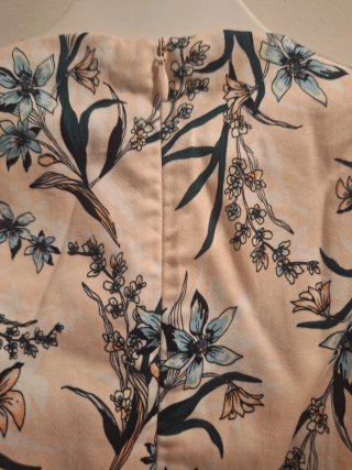 Vestido Cortefiel Estampado Floral T XL
