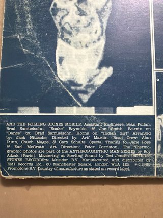 The Rolling Stones - Emotional Rescue LP Original!