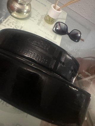 Cinturón Hermes H Hebilla Dorada Negro