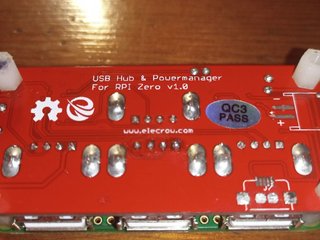 Raspberry Pi Zero v1.3 + HAT USB