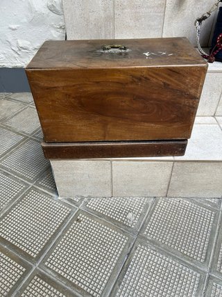 Máquina de coser antigua