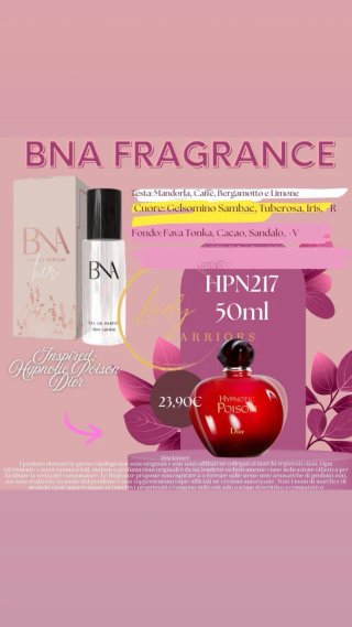BNA Fragrance Eau de Parfum 30,50,75ml(no1€)