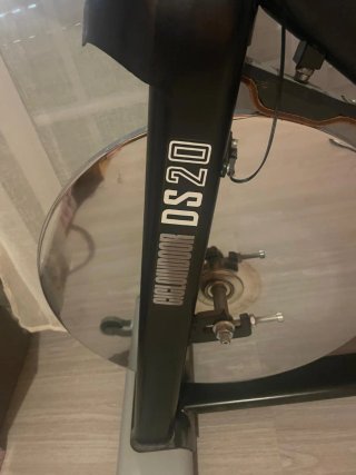 Bicicleta Estática Spinning Negra