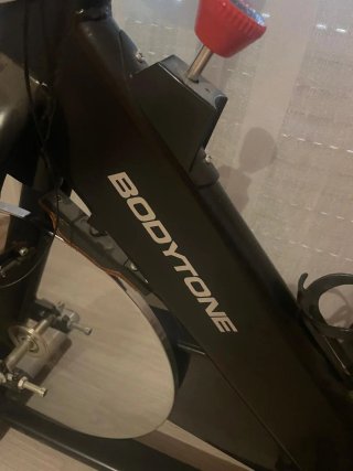 Bicicleta Estática Spinning Negra