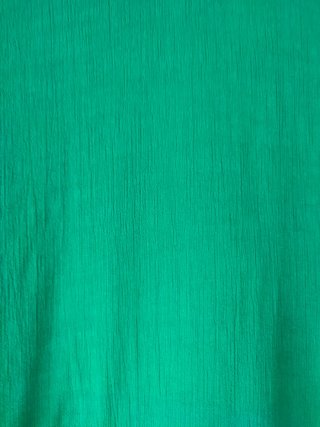 Blusa Zara manga 3/4 volantes verde
