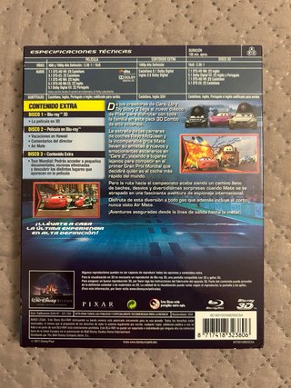 Cars 2 Blu-ray
