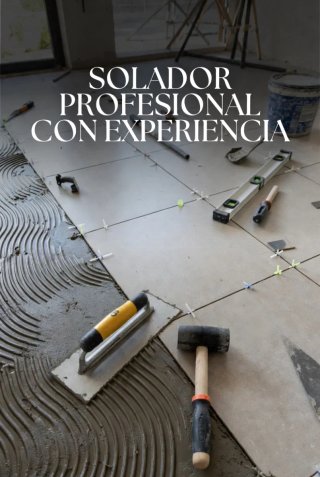 Solador profesional con experiencia