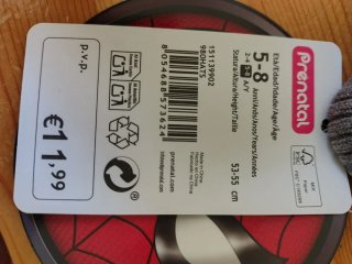 Berretto Marvel Spiderman 5-8 anni