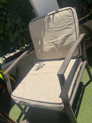 Conjunto Muebles Jardín exterior 4 piezas