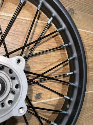 Llanta delantera 1.40x 12” Negra pit bike SDG