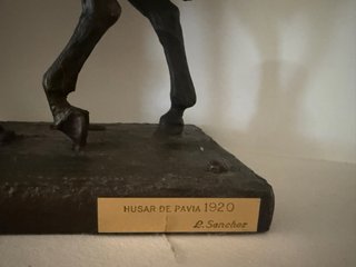 Husar de Pavía 1920 Bronce
