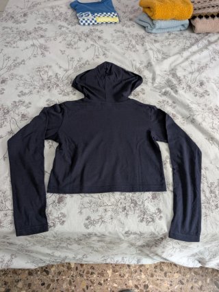 Sudadera FILA azul con capucha