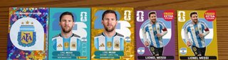 Lote cromos Messi