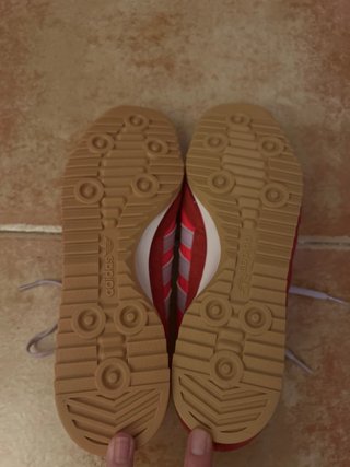 Zapatillas Adidas Talla 42 2/3 Rojas y Rosa