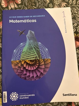 Matemáticas I 1 Bachillerato