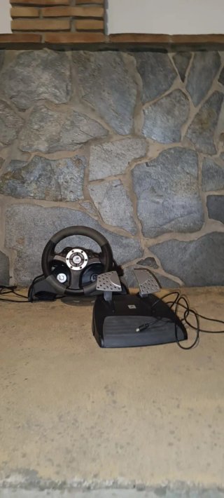 Volante Thrustmaster con Pedales