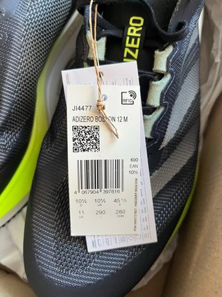 Adidas Adizero Boston 12 - Talla 45.5