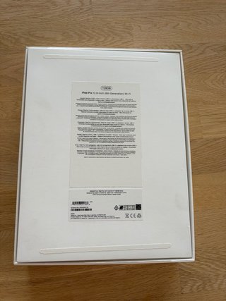 iPad Pro 12.9 6ª Gen 128GB Wi-Fi Plata
