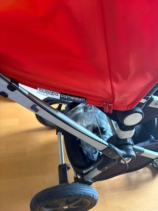Bugaboo Cameleon3 carro con capota naranja