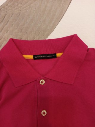 Polo Purificación García Rosa Talla L