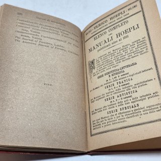 Libro manuale hoepli - Selvicoltura 1891 Santilli