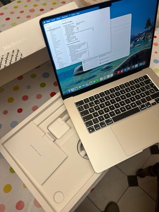 MacBook Air 15 M3 2024 8GB 256GB SSD