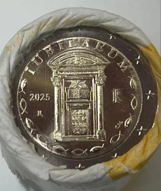 Moneda 2 euros Italia 2025. SIN CIRCULAR.