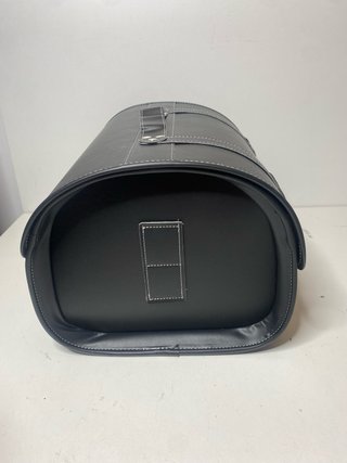 : Baúl/Bolsa Trasera Moto Cuero Custom
