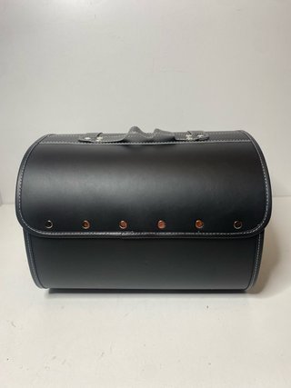: Baúl/Bolsa Trasera Moto Cuero Custom