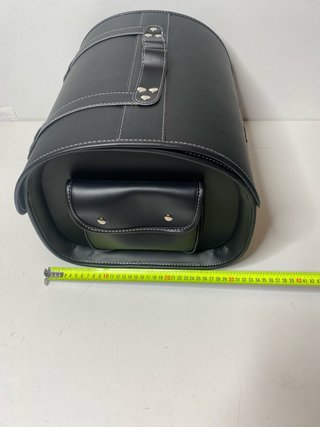 : Baúl/Bolsa Trasera Moto Cuero Custom