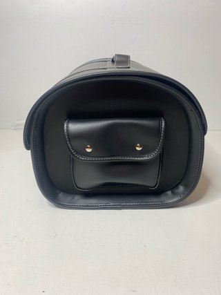 : Baúl/Bolsa Trasera Moto Cuero Custom