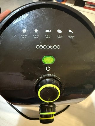 Freidora Cecotec Compact Rapid Negra