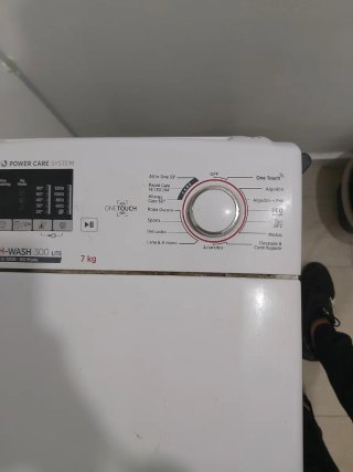 Lavadora H-WASH 300 Lite Blanca 7kg