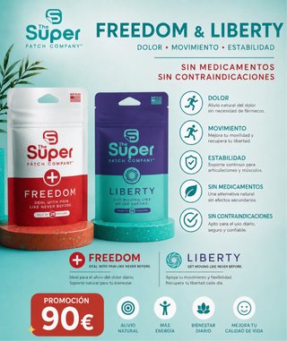 Pack Freedom y Liberty - 90€ Uno de cada, 30 und