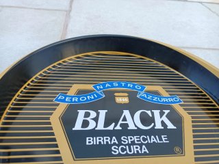 Set 3 Vassoi Birra Nastro Azzurro black speciale