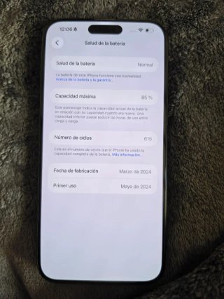 iPhone 15 Pro Max Titanio